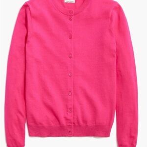 Women's J Crew Pink Cardigan Sweater